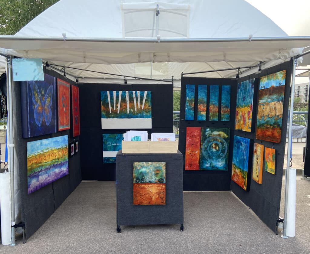Art Festival Booth for Anya McManis